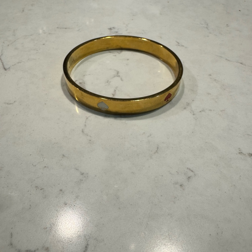 Kate Spade Gold Enamel Bracelet
